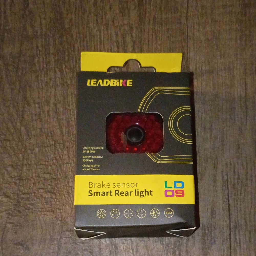 USB Rechargeable Smart Bike Tail Light